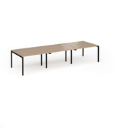 Connex Plus Goal Post Double Back to Back Desks 1200mm deep