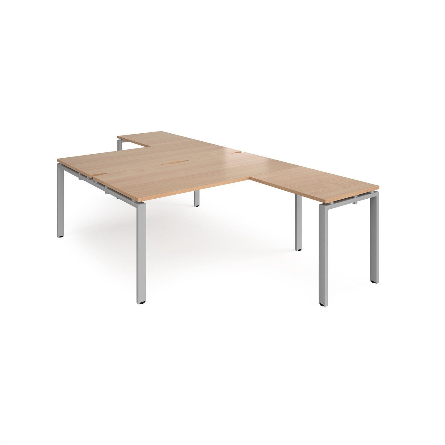 Adapt back to back desk with return - ER16168-S-B