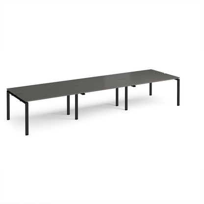 Adapt triple back to back desks 1200mm deep - E4212-K-OG