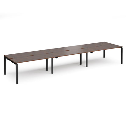 Adapt triple back to back desks 1200mm deep - E4812-K-W