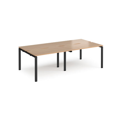 Adapt double back to back desks 1200mm deep - E2412-K-B