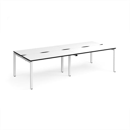 Adapt double back to back desks 1200mm deep - E2812-WH-WK