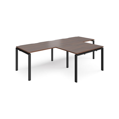 Adapt double desk with returns - ER2888-K-W