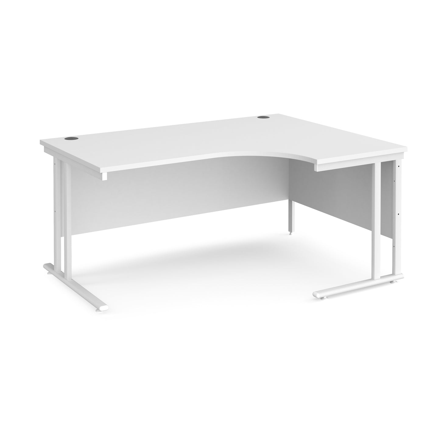 Maestro 25 cantilever right hand ergonomic desk - MC16ERWHWH