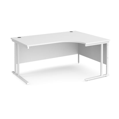 Maestro 25 cantilever right hand ergonomic desk - MC16ERWHWH