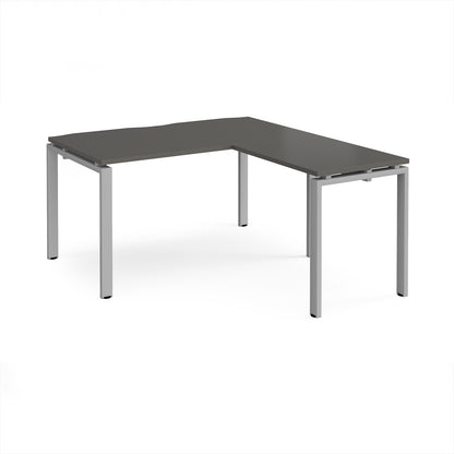 Adapt straight desk with return - ER1488-S-OG