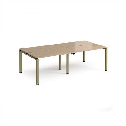 Adapt double back to back desks 1200mm deep - E2412-GN-KO