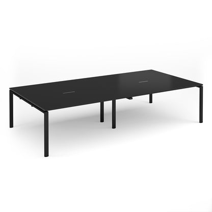 Adapt rectangular boardroom table - EBT3216-K-BK