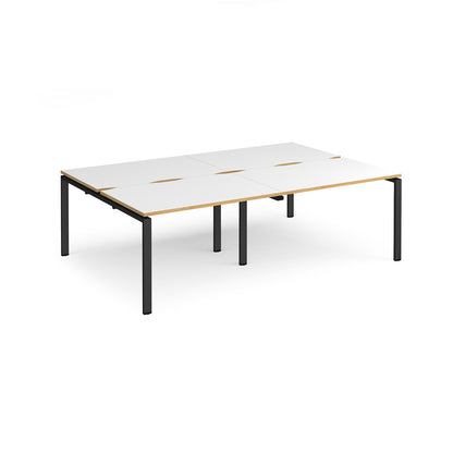 Adapt double back to back desks 1600mm deep - E2416-K-WO