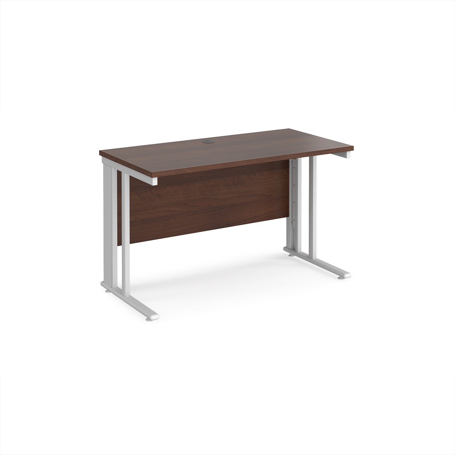 Maestro 25 cable managed 600mm deep desk - MCM612WHW