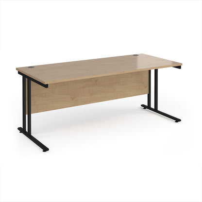 Maestro 25 cantilever 800mm deep desk - MC18KKO