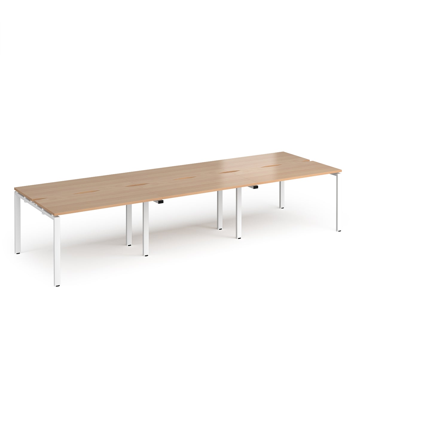 Adapt triple back to back desks 1200mm deep - E3612-WH-B