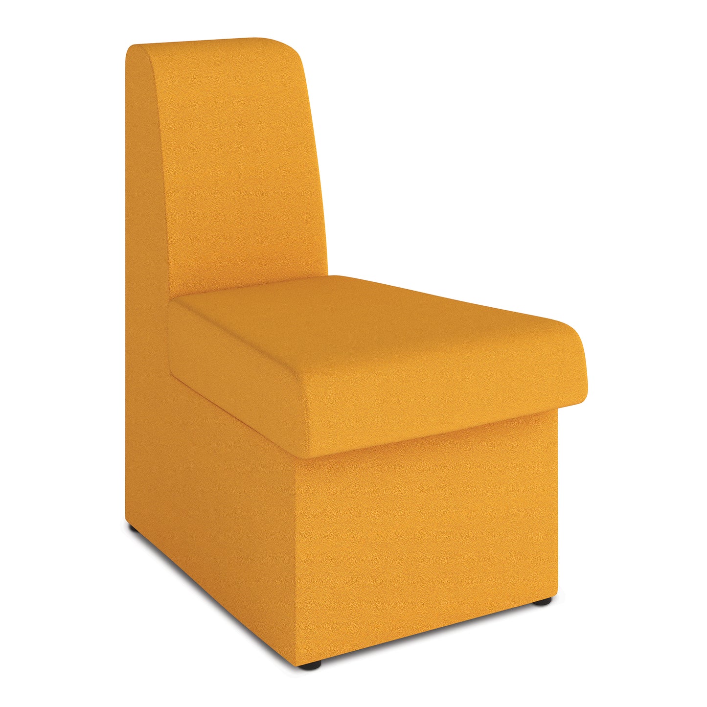 Contemporary Modular Fabric Low Back Sofa