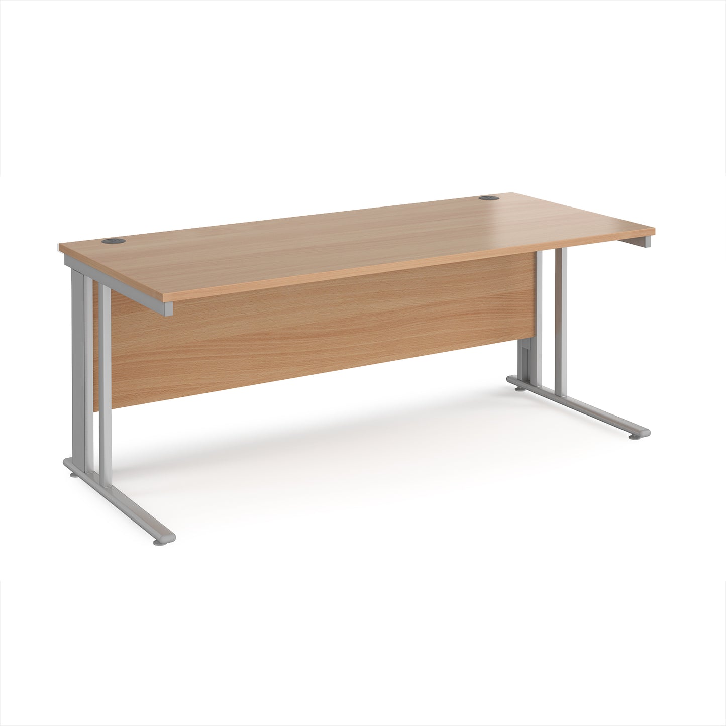 Maestro 25 cable managed 800mm deep desk - MCM18SB