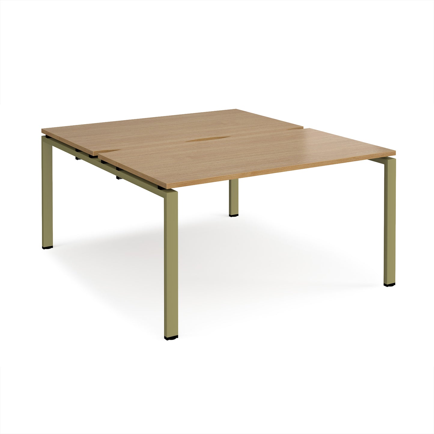 Adapt back to back desks 1600mm deep - E1416-GN-O