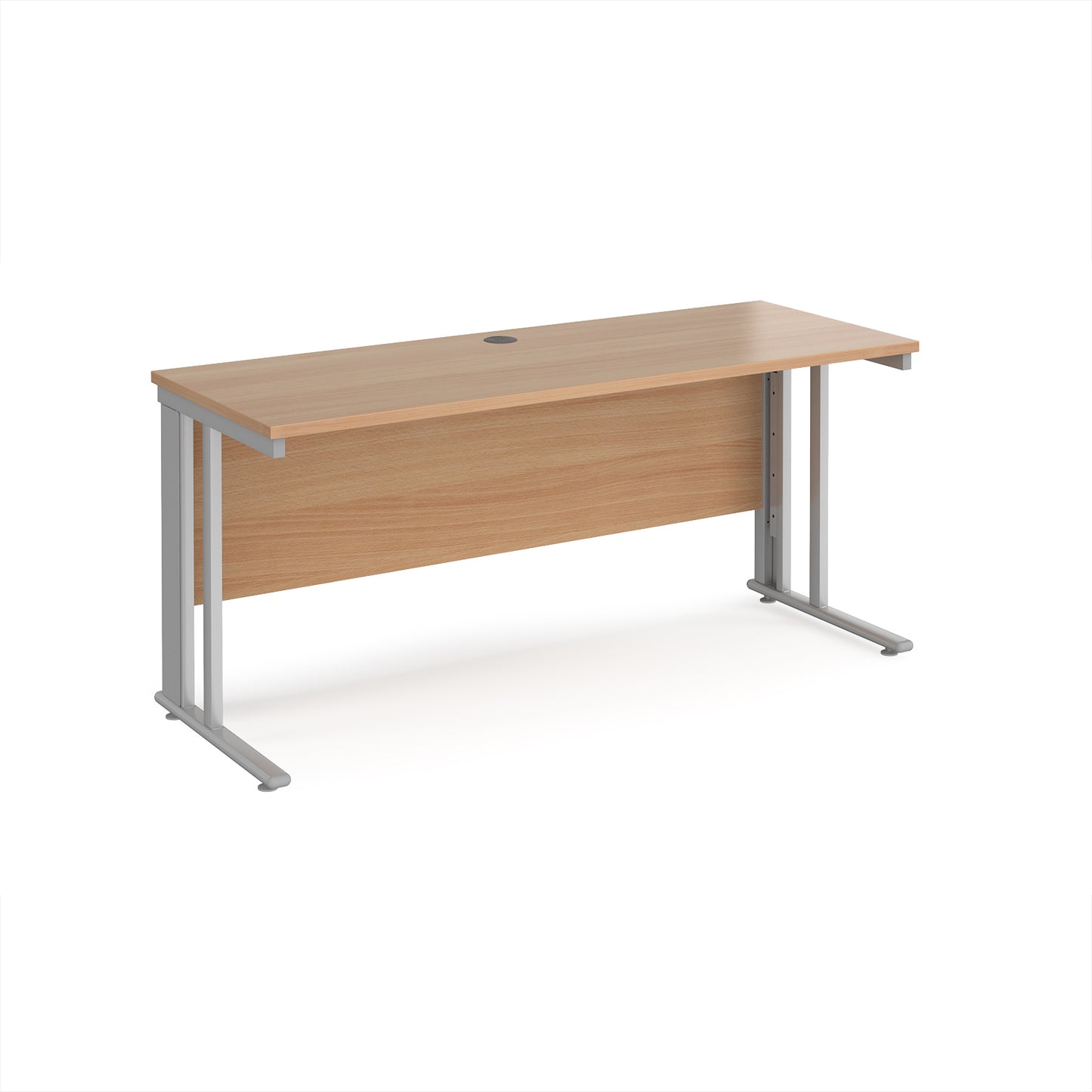 Maestro 25 cable managed 600mm deep desk - MCM616SB