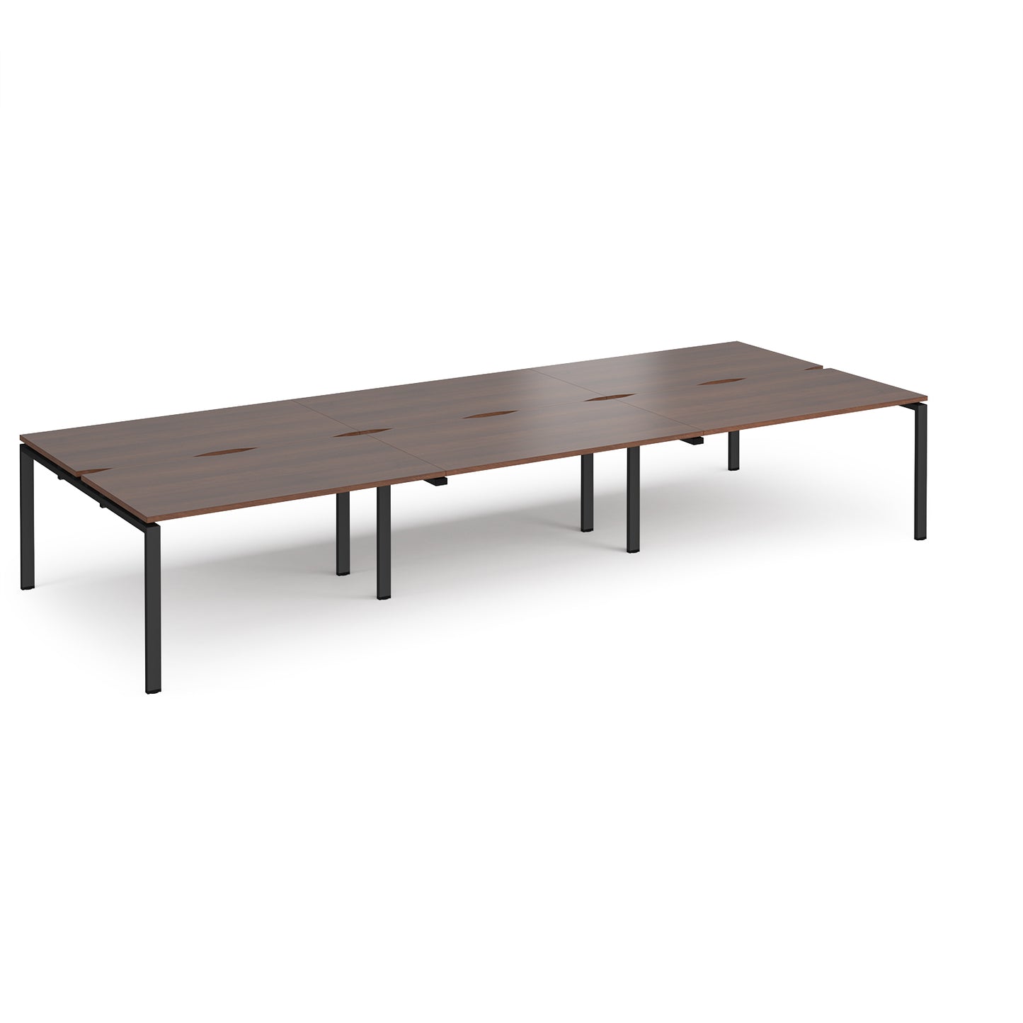 Adapt triple back to back desks 1600mm deep - E4216-K-W