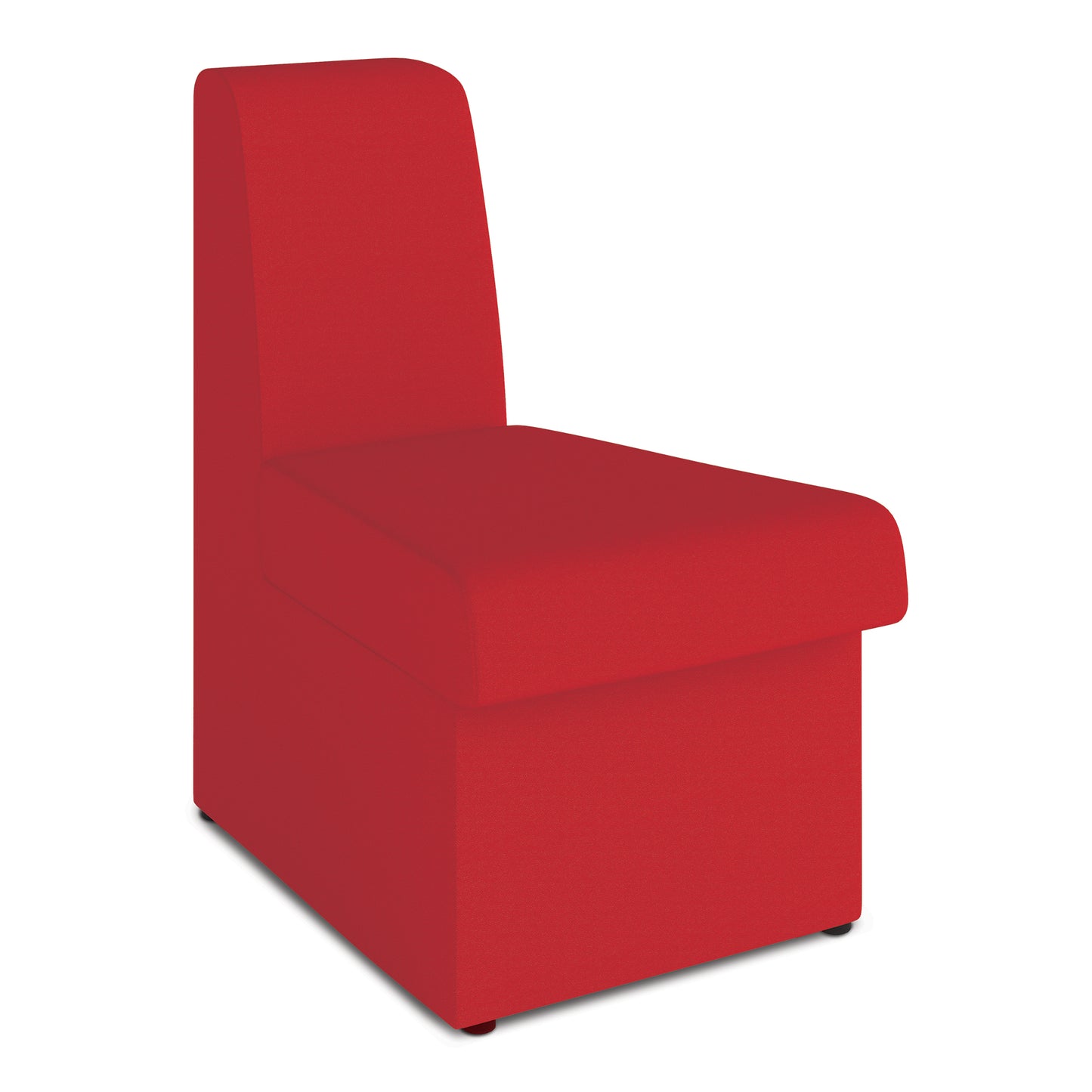 Contemporary Modular Fabric Low Back Sofa