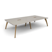 Fuze rectangular power ready boardroom table