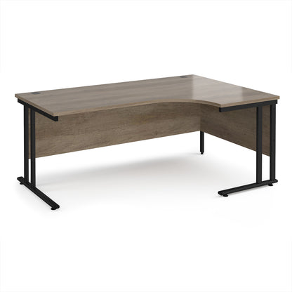 Maestro 25 cantilever right hand ergonomic desk - MC18ERKNO