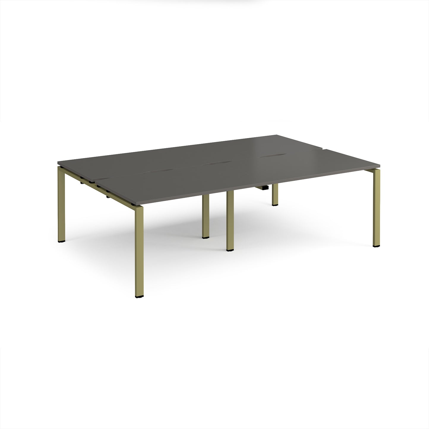 Adapt double back to back desks 1600mm deep - E2416-GN-OG