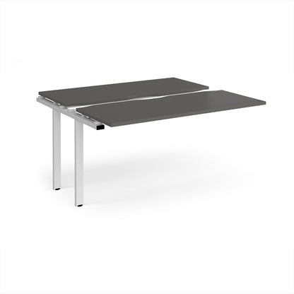 Adapt sliding top add on unit single 1200mm deep - STE1412-AB-WH-OG