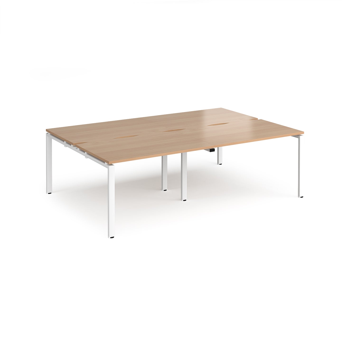 Adapt double back to back desks 1600mm deep - E2416-WH-B