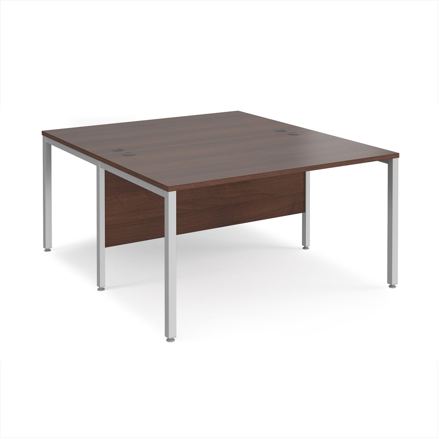 Maestro 25 bench back to back straight desks 1600mm - MB1416BSW