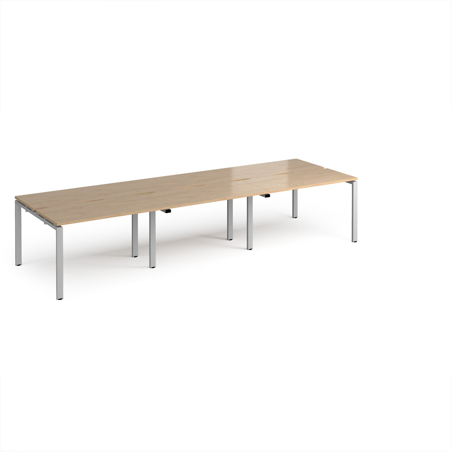 Adapt triple back to back desks 1200mm deep - E3612-S-KO