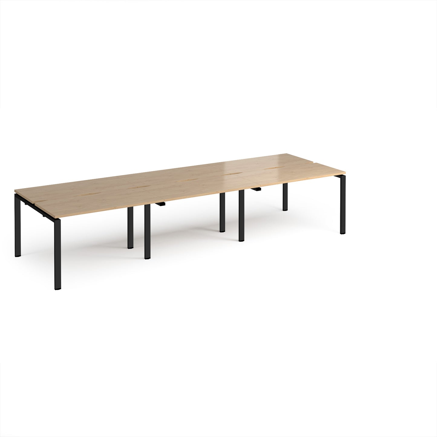 Adapt triple back to back desks 1200mm deep - E3612-K-KO