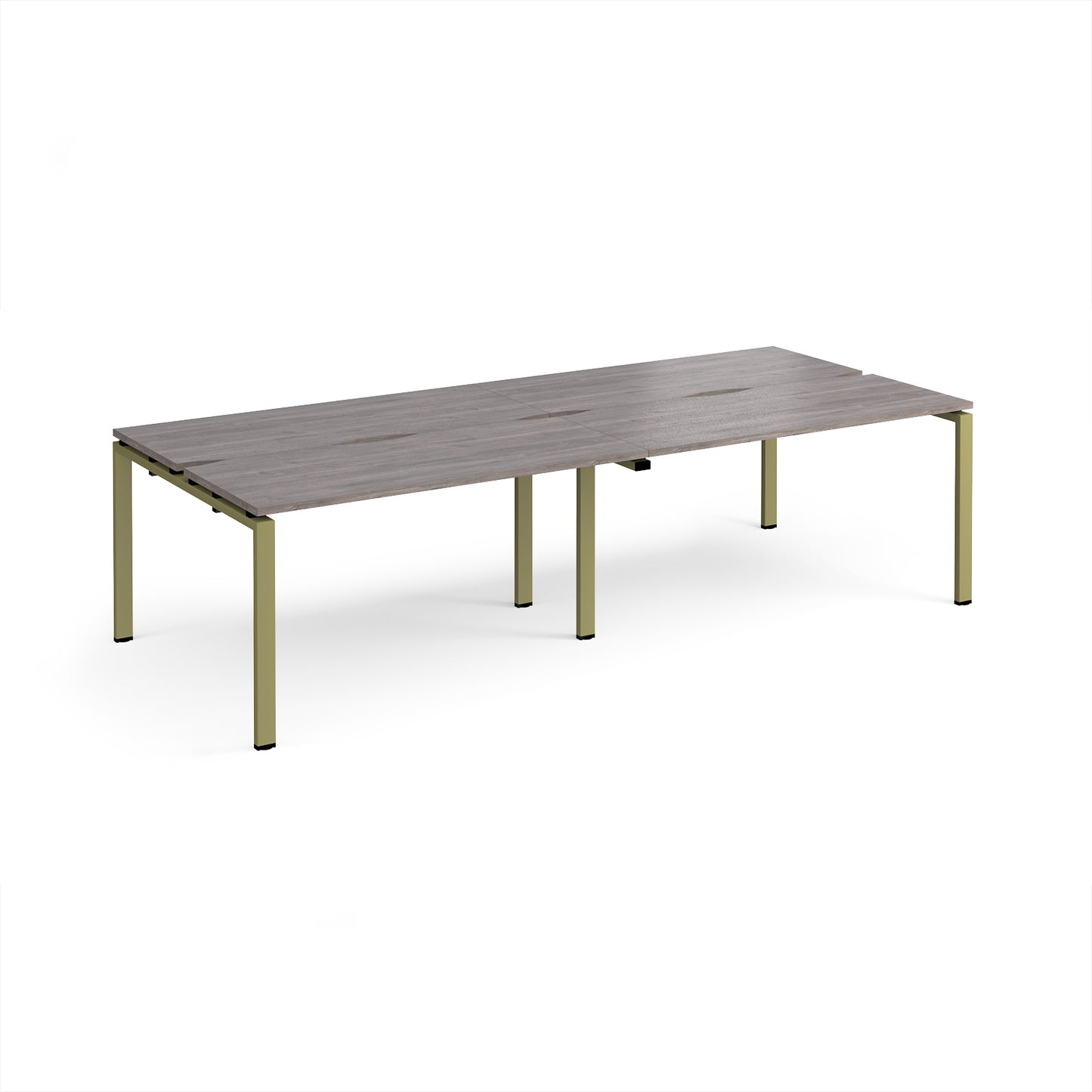 Adapt double back to back desks 1200mm deep - E2812-GN-GO