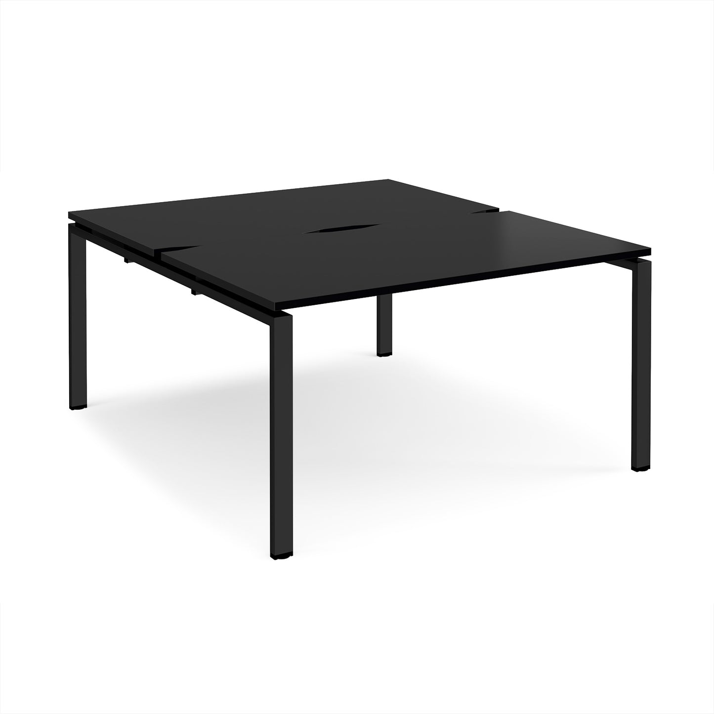 Adapt back to back desks 1600mm deep - E1416-K-BK