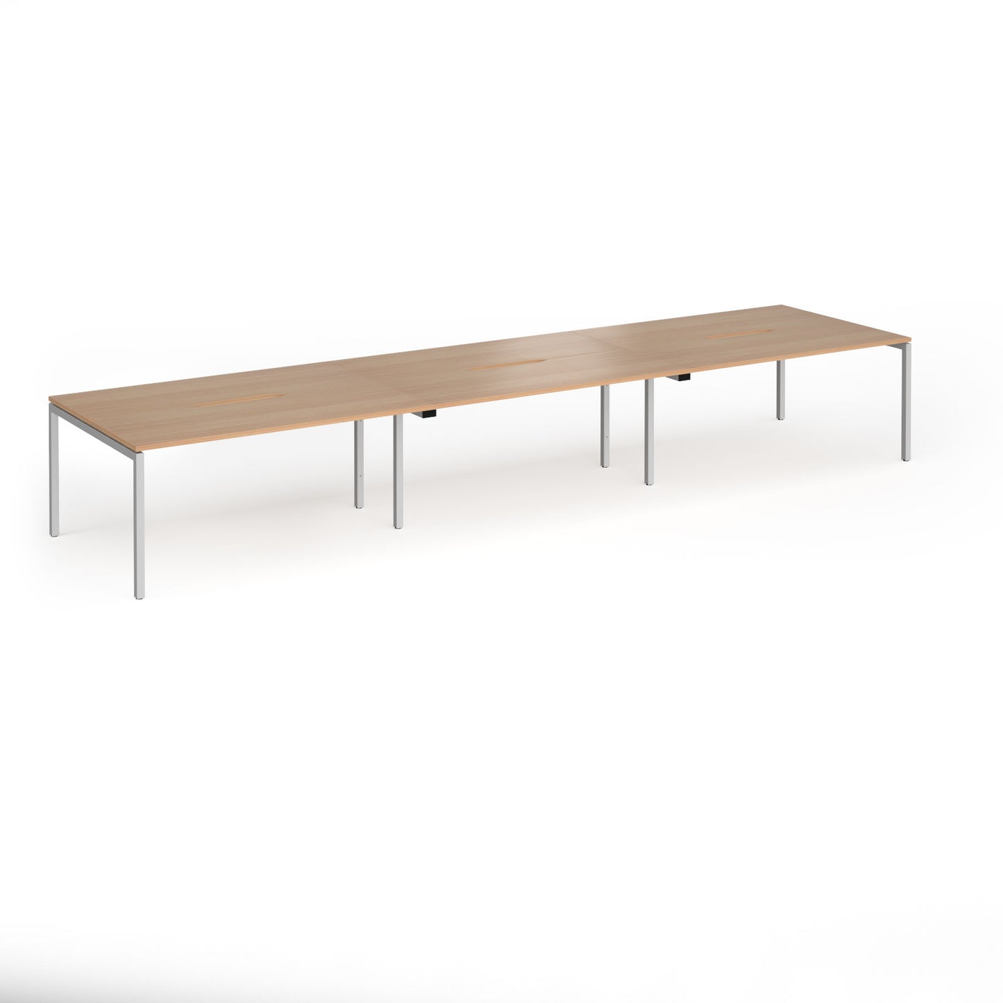 Connex Plus Goal Post Double Back to Back Desks 1200mm deep - GCO4812-S-B