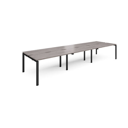 Adapt triple back to back desks 1200mm deep - E4212-K-GO