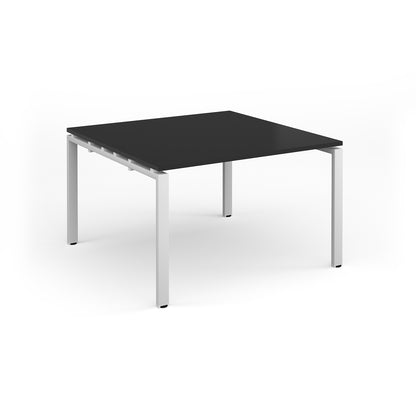 Adapt square boardroom table - EBT1212-WH-BK