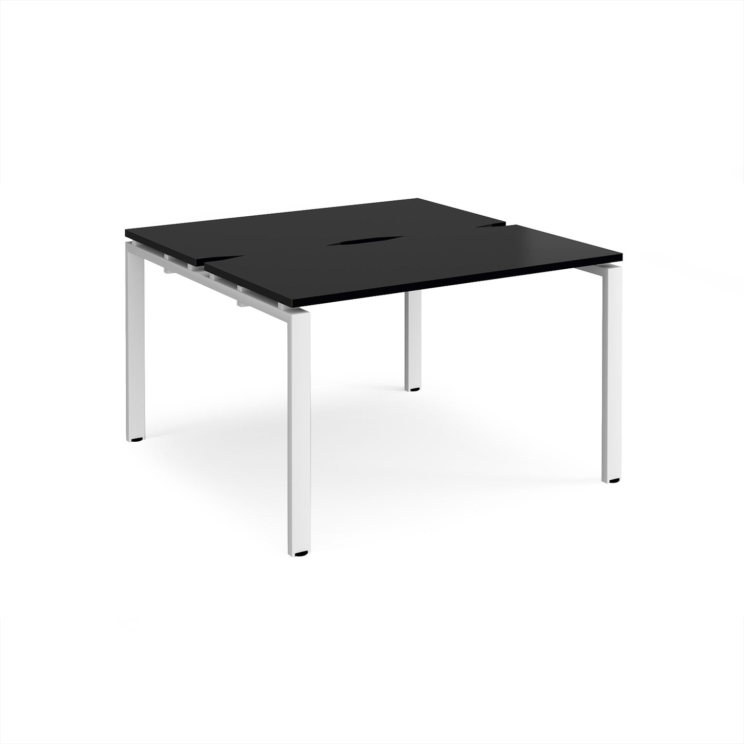 Adapt back to back desks 1200mm deep - E1212-WH-BK