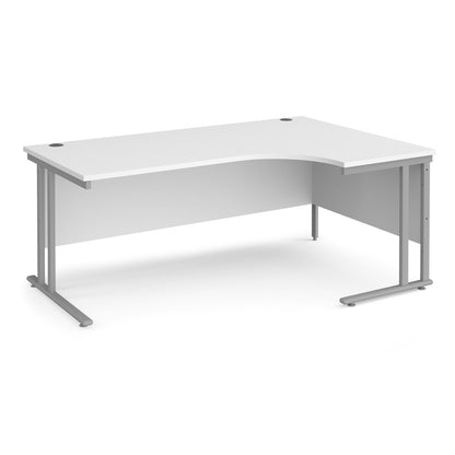 Maestro 25 cantilever right hand ergonomic desk - MC18ERSWH