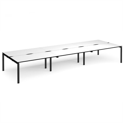 Adapt triple back to back desks 1600mm deep - E4816-K-WK