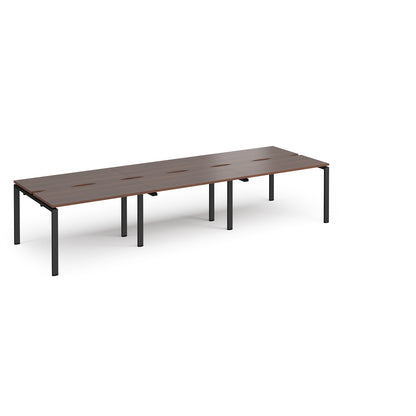 Adapt triple back to back desks 1200mm deep - E3612-K-W