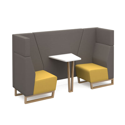 Encore Open high back meeting booth - ENCOP-POD02-WF