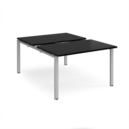 Adapt sliding top B2B desks 1600mm deep - STE1216-S-BK