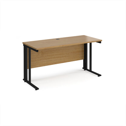 Maestro 25 cable managed 600mm deep desk - MCM614KO