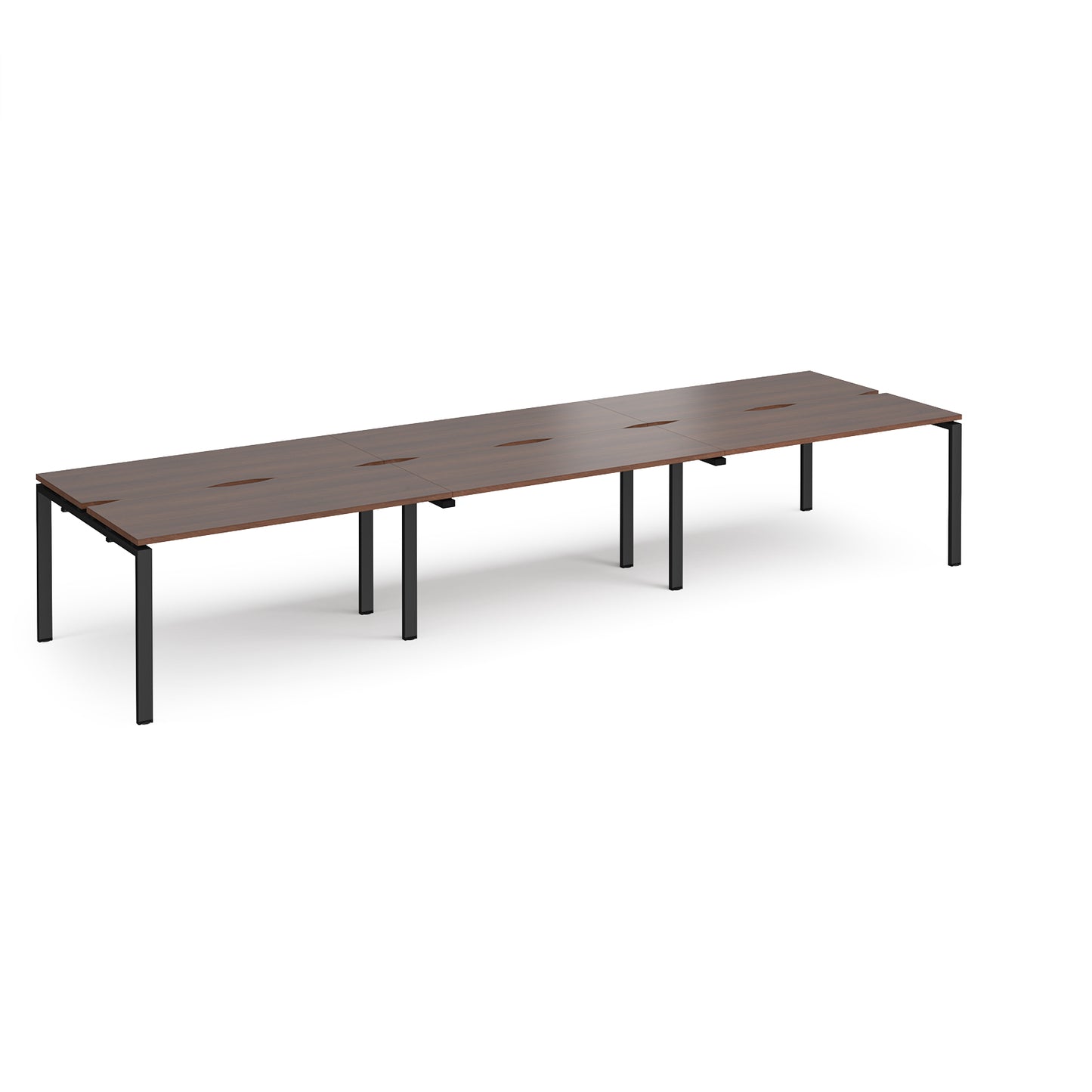 Adapt triple back to back desks 1200mm deep - E4212-K-W