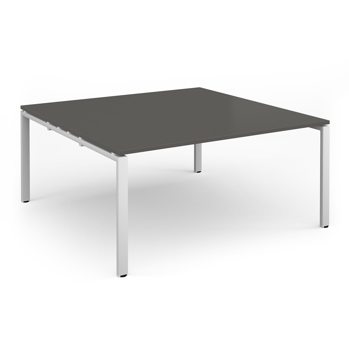 Adapt square boardroom table - EBT1616-WH-OG