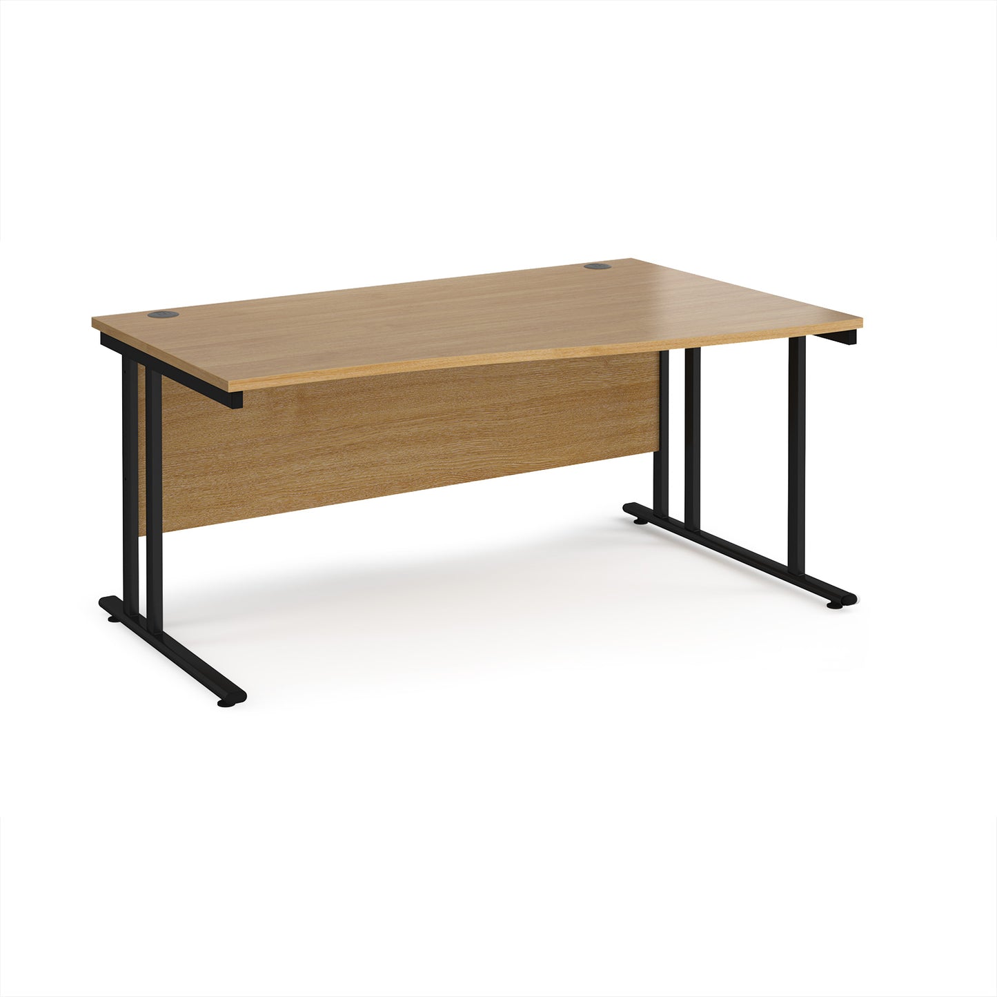 Maestro 25 cantilever right hand wave desk - MC16WRKO
