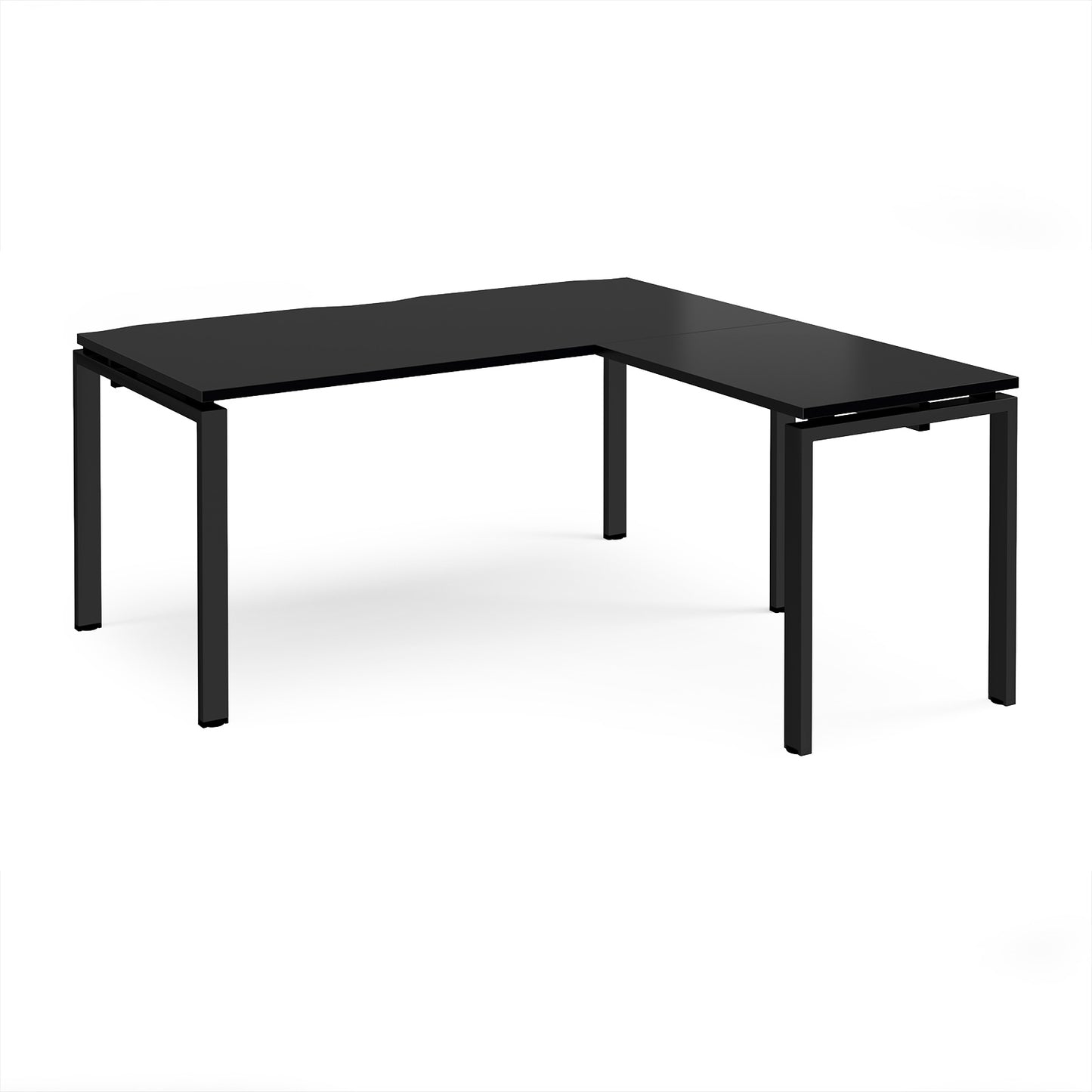 Adapt straight desk with return - ER1688-K-BK