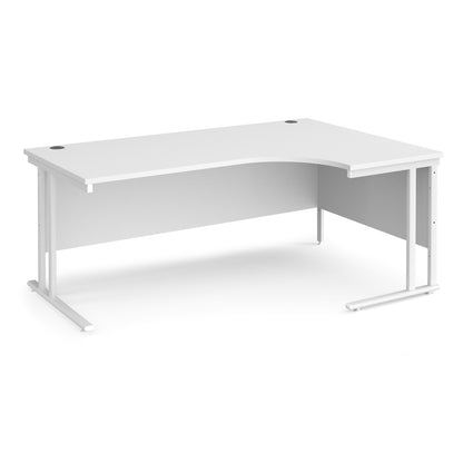 Maestro 25 cantilever right hand ergonomic desk - MC18ERWHWH