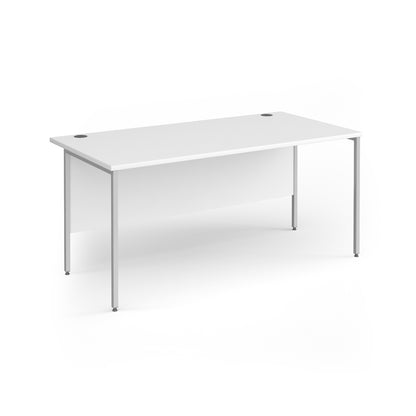 Contract 25 H-Frame straight desk - CH16S-S-WH