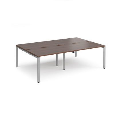 Adapt double back to back desks 1600mm deep - E2416-S-W