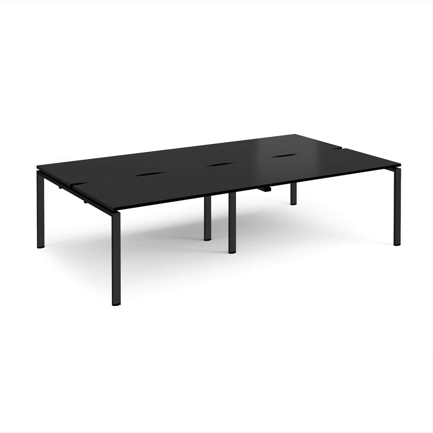Adapt double back to back desks 1600mm deep - E2816-K-BK